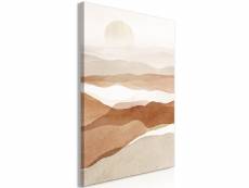 Tableau - desert lightness (1 part) vertical 120 x 80 cm A1-Dknw1691xxl