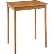 5five - table de bar 80x60cm bambou - Bambou