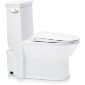 Aquamatix - Toilettes complète Elegancio 1 avec système de levage 400W Pompe pour eaux usées sanitaires 145L/min wc Puissance de pompage verticale de
