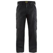 Blaklader - Pantalon de travail industrie 100% coton Noir / Gris 44 - Noir / Gris