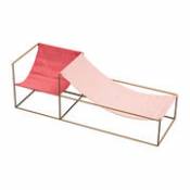 Chaise Duo Seat / Assise double - 180 x 60 cm - Lin