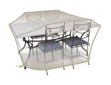 Jardiline - Housse table rectangle + chaises - 4 à