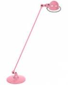 Liseuse Loft / 1 bras articulé - H 120 cm - Jieldé rose en métal