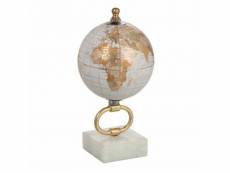 Paris prix - globe sur pied en marbre "mappemonde"
