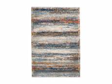 Paris prix - tapis à rayures colorées "anouk" multicolore 80 x 150 cm