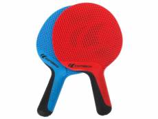 Raquette tennis de table cornilleau softbat ultradurable duo rouge 83544 taille : uni