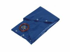 Ribitech - bâche de protection pour piscines rondes 420cm bleue prbp140r42 - PRBP140R42