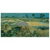 Tableau - La Plaine D'Auvers Vincent Van Gogh 50x100cm