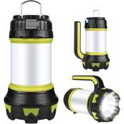 Camping Lantern, usb Rechargeable led Camping Lumière