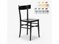 Chaise en bois rustique pour salle à manger cuisine bar restaurant milano AHD Amazing Home Design