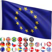 Drapeau 30 drapeaux différents au choix, taille 120 cm x 80 cm, Europe - Flagmaster