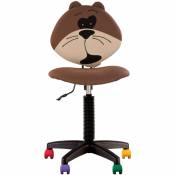 Fauteuil jouet l'ourson, chaise de bureau pour enfant.