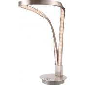 Lampe de table del décorative luminaire bureau nickel