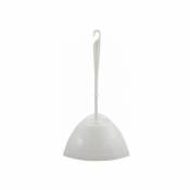 MSV Brosse Wc avec support d'angle PP Blanc - Blanc