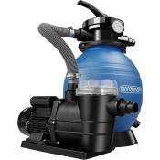 Pompe filtre à sable 9.600 l/h verre filtrant 25 kg système filtration piscine