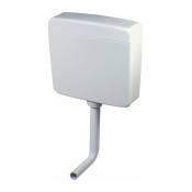 Réservoir WC - REGI SUPER - Regiplast - Simple débit - Semi-bas - Interrompable