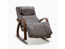 Rocking chair massant youki sp5900grisfonce