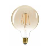 Silumen - Ampoule à filament led E27 G125 Globe Ambré
