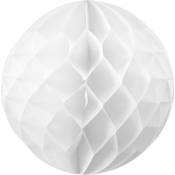 Skylantern - Boule chinoise alvéolée 40 cm Blanc - Blanc
