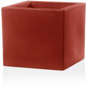 Teraplast - Pot de Fleurs Carré Rouge Cardinal 50x50