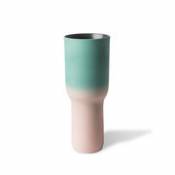Vase Vase Sherbet Small / Ø13 x H37 cm - Pols Potten rose en céramique