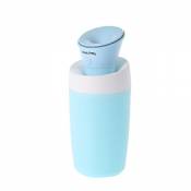 Dingong Humidificateur,Lily humidificateur humidificateur de voiture purificateur d'air silencieux humidificateur atomiseur (Bleu)