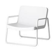 Fauteuil bas Time out / Empilable - Serralunga blanc