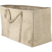 Greengers - range-bûches, accessoires pour cheminée - sac à bûches, sac à bois, paniers à bûches - en toile de jute - etanche, i