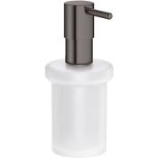 Grohe - Essentials Distributeur de savon liquide, Hard Graphite (40394A01)