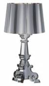 Lampe de table Bourgie Chrome / H 68 à 78 cm - Kartell gris en plastique