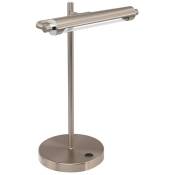 Lampe de table led nickel-L Casamarte mat: 25 cm b: