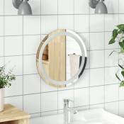 Miroir de salle de bain à LED 40 cm rond