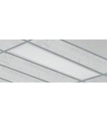 Panel LED Panel 1 ampoule Aluminium,Diffuseur acrylique
