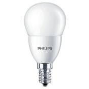 Philips - Lampe led lustre P48 E14 7 w 806 lm 2700°K dépoli