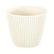 Prosperplast - Splofy pot rond 18,6L ø 34,1 x 28,9 cm crème - Crème