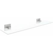 QuickFix Start Cube - Étagère, longueur 53 cm, verre/supersteel