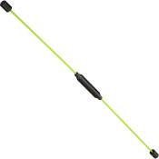 Relaxdays - Swingstick, bâton de fitness flexible pour renforcer la musculature, sport, fibre de verre, 160 cm, jaune fluo