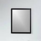 Stano. - Miroir rectangulaire neo 56x70cm avec cadre noir mat - Noir
