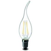 Sysled - Ampoule led E14 Flamme 5W blanc froid ou blanc chaud Couleur led: Blanc Froid (6000-6500K)