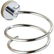 Chrome Wall Mounted Hair Dryer Holder, 304 Stainless