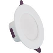 Downlight led Rond Waterproof IP65 8W Coupe ø 75mm