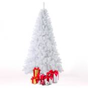 Ecoxmas - Sapin de Noël blanc 210 cm artificiel et