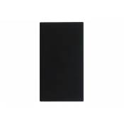Embout de finition noir mat (TR25505)
