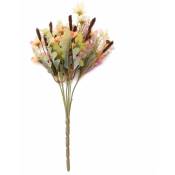 Kingso - diy Home Flower Decor 1 Bouquet Artificielle