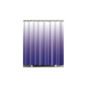 L&h-cfcahl - Rideau de douche violet dégradé 90x180 cm salle de bains