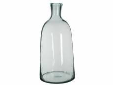 Mica decorations florine bouteille en verre - h58 cm - verre recyclé 1009469