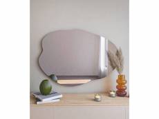 Miroir décoratif rezkou 60x85cm verre