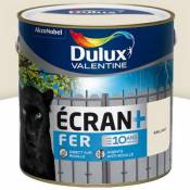 Peinture Ecran+ Fer protection antirouille Dulux Valentine brillant blanc crème RAL 9001 2L