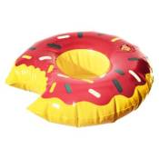 Porte gobelet gonflable Donut - Diam. 17 cm - Diam.