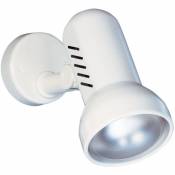 REMORA - Spot sur patere E27 100W max, orientable, blanc, lampe non incl.
